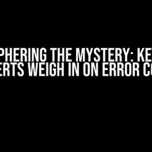 Deciphering the Mystery: Kernel Experts Weigh in on Error Codes